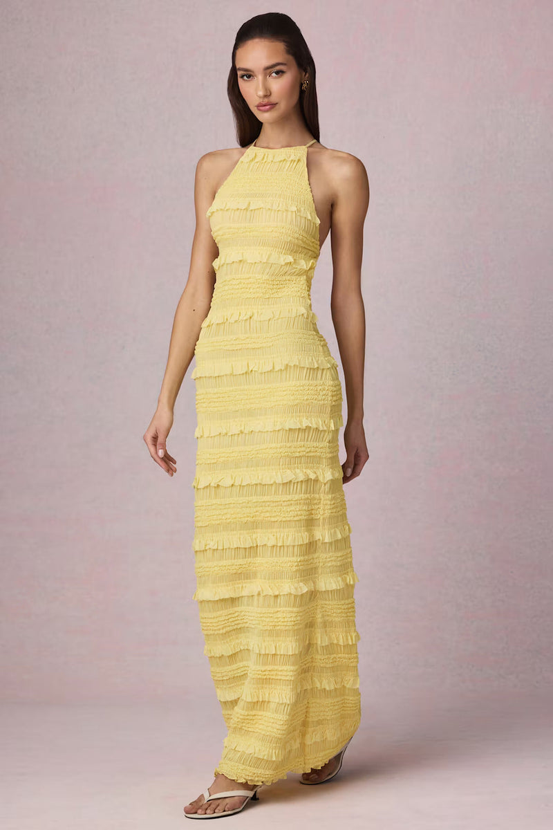 Ravenaluxe™ Maxi Dress — Own the Room With Unstoppable Elegance and Magnetic Confidence
