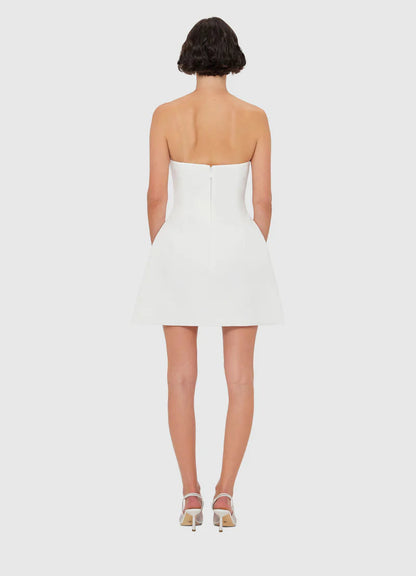 Rosario Applique Bustier Mini Dress™ — Command Every Room With Irresistible Confidence