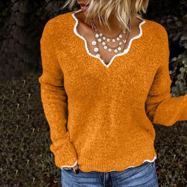 Gracefully Designed Sweater