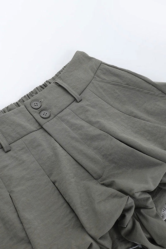 Unique Versatile Low Waist Mini Skirt