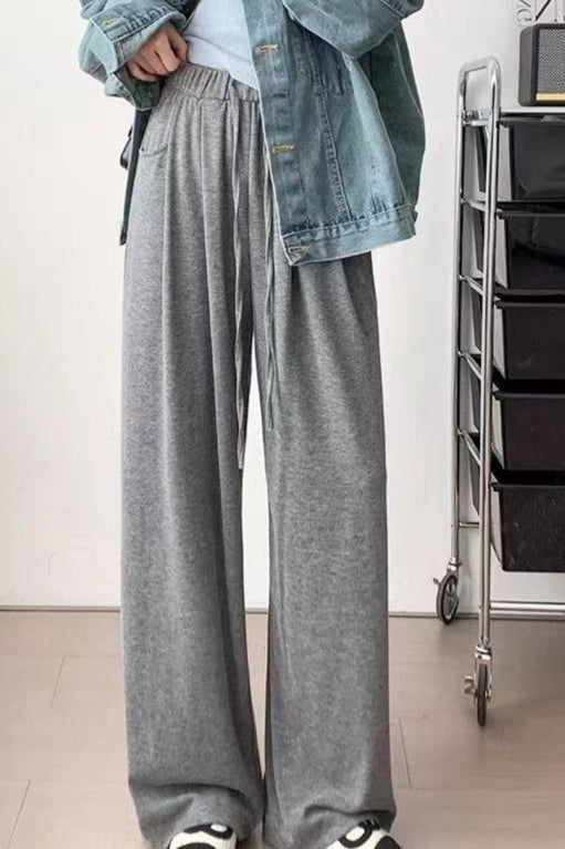 Relaxed Drapey Knit Pants