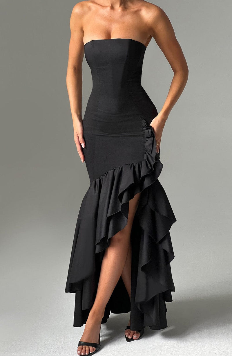 Rebeca Maxi Dress-black
