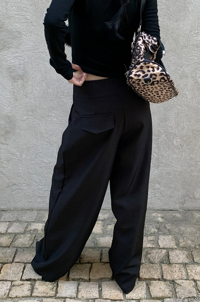 Pleated Wide Pants