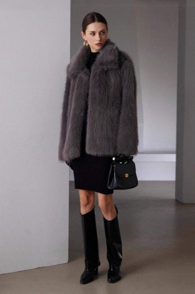 Faux Fur Winter Coat