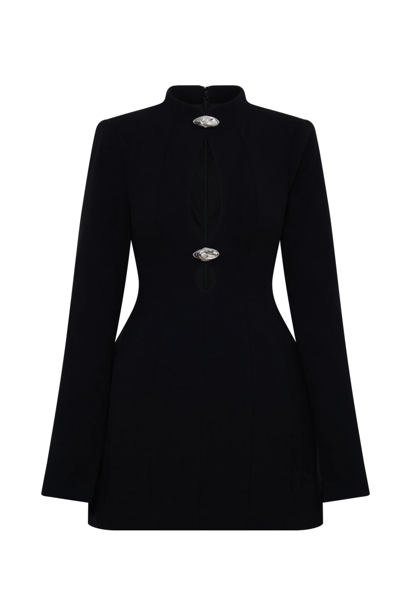 Michelle Cut Out Mini Dress - Black