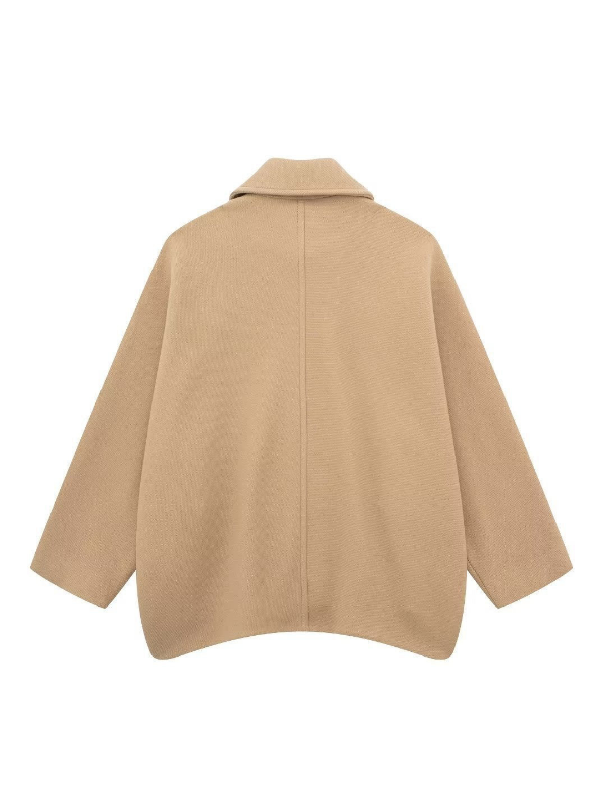 Oversized Pocket Button Coat