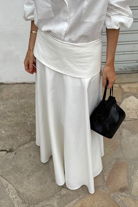 A-line Midi Skirt
