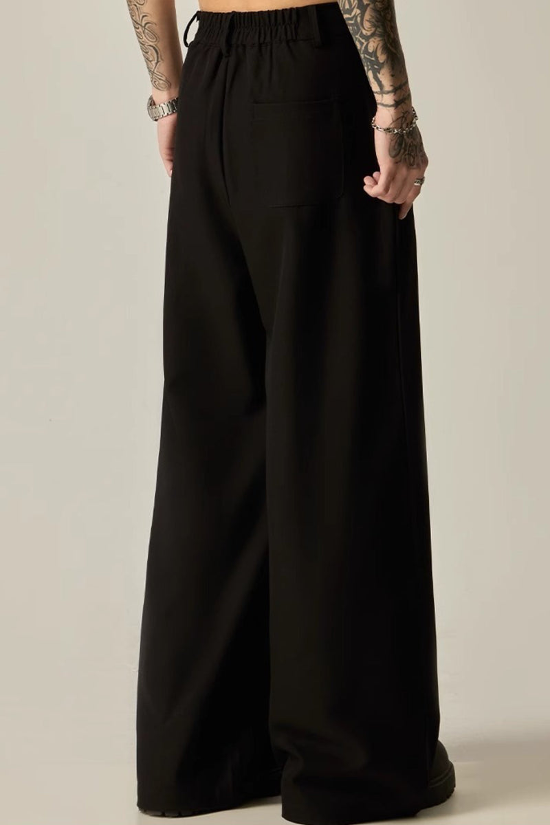 Relaxed Fluid Wide Leg Pants