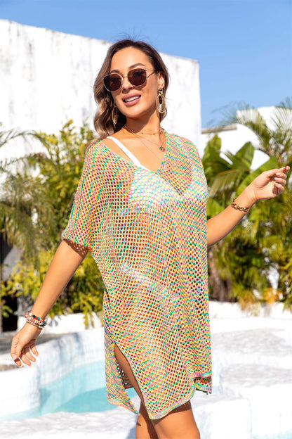 Under the Coastal Walk Crochet Knit Sweater