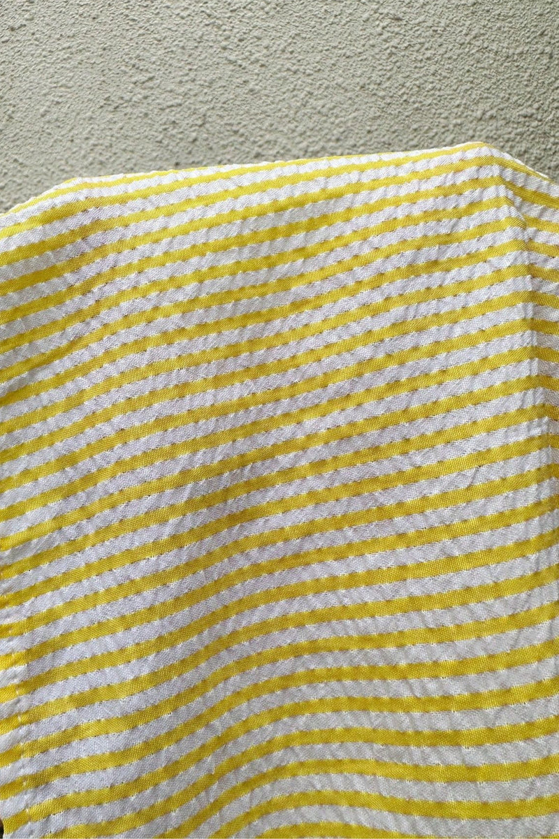 High-waisted Striped Skirt