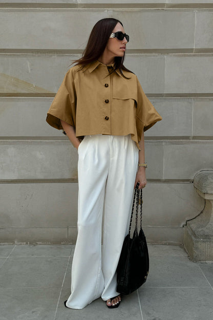 Loose Fit Commuter Blouse