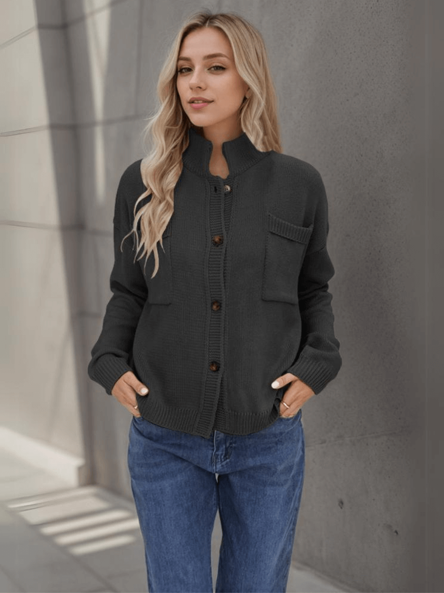 Vince Bust Pocketed Cardigan