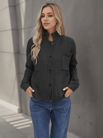 Vince Bust Pocketed Cardigan