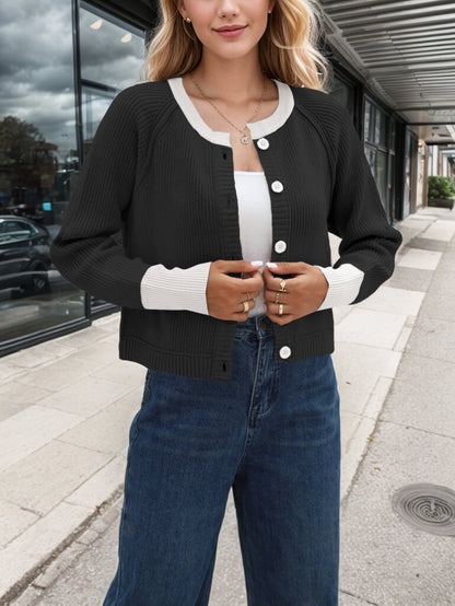 Dayla Comfort Front Button Cardigan