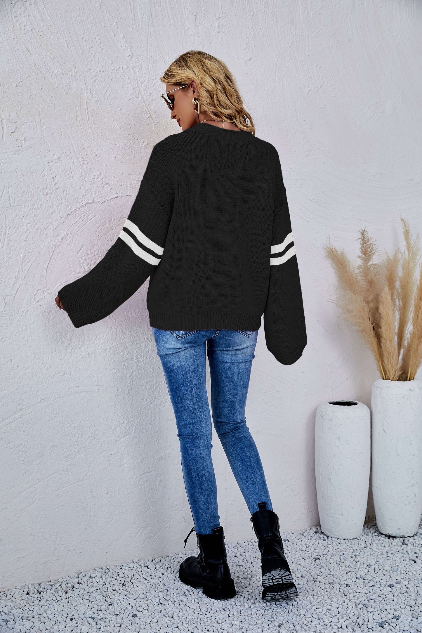 Sweetie With Heart Pullover Knit Sweater