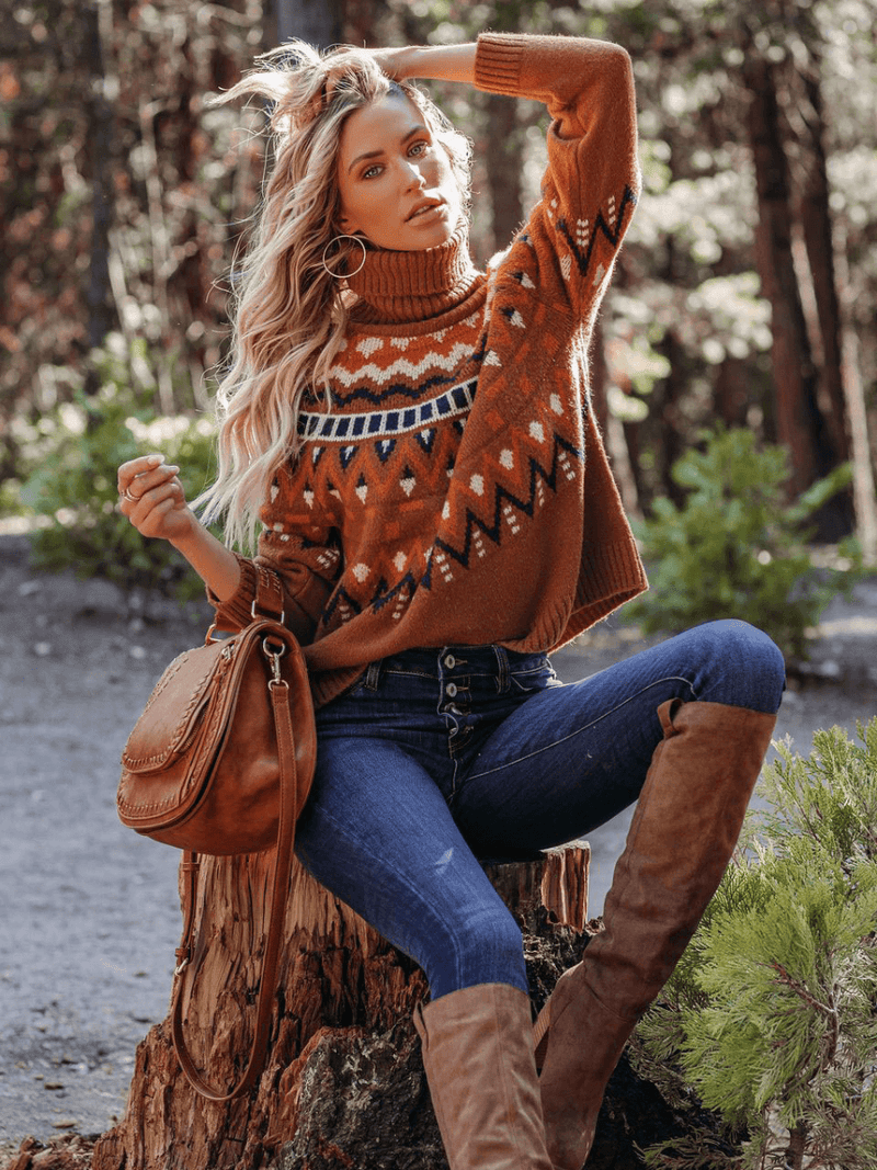 Fall Folks Pullover Sweater