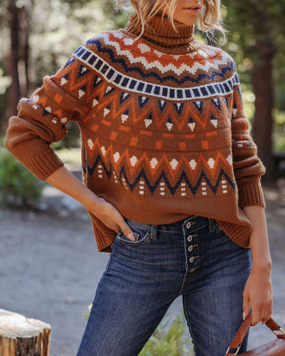 Fall Folks Pullover Sweater