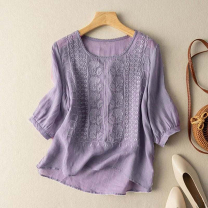 Lumavive™ Blouse — Experience Effortless Elegance and All-day Cool Confidence