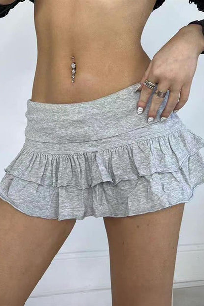 Y2k Pleated Skirt