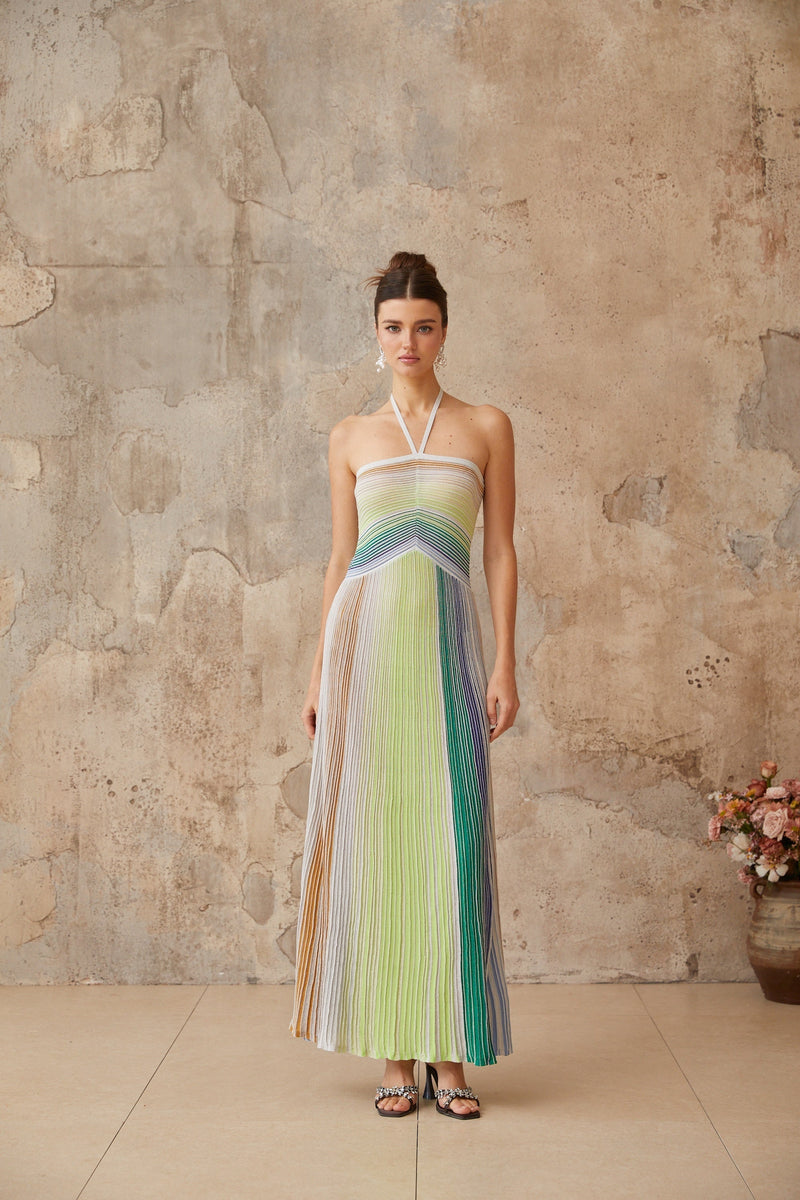Luminaflaire™ Maxi Dress — Ignite Every Room With Hypnotic Shine and Unstoppable Confidence