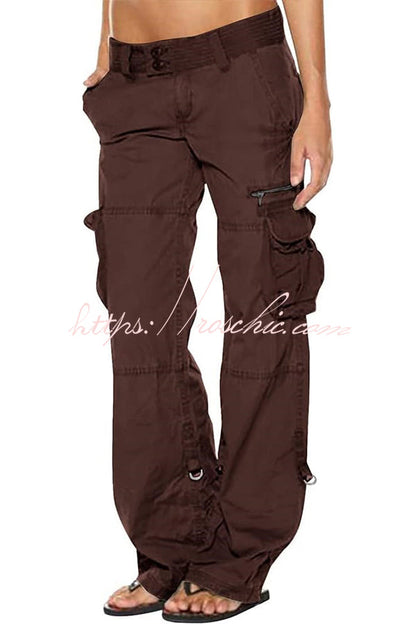 Tactical Active Loose Multi-pockets Cargo Pants