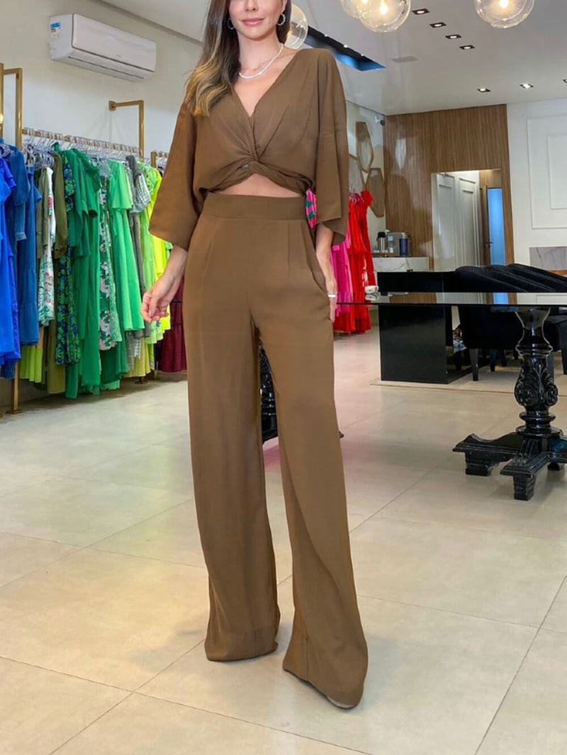 Three Piece Pants Set Two Piece Outfits