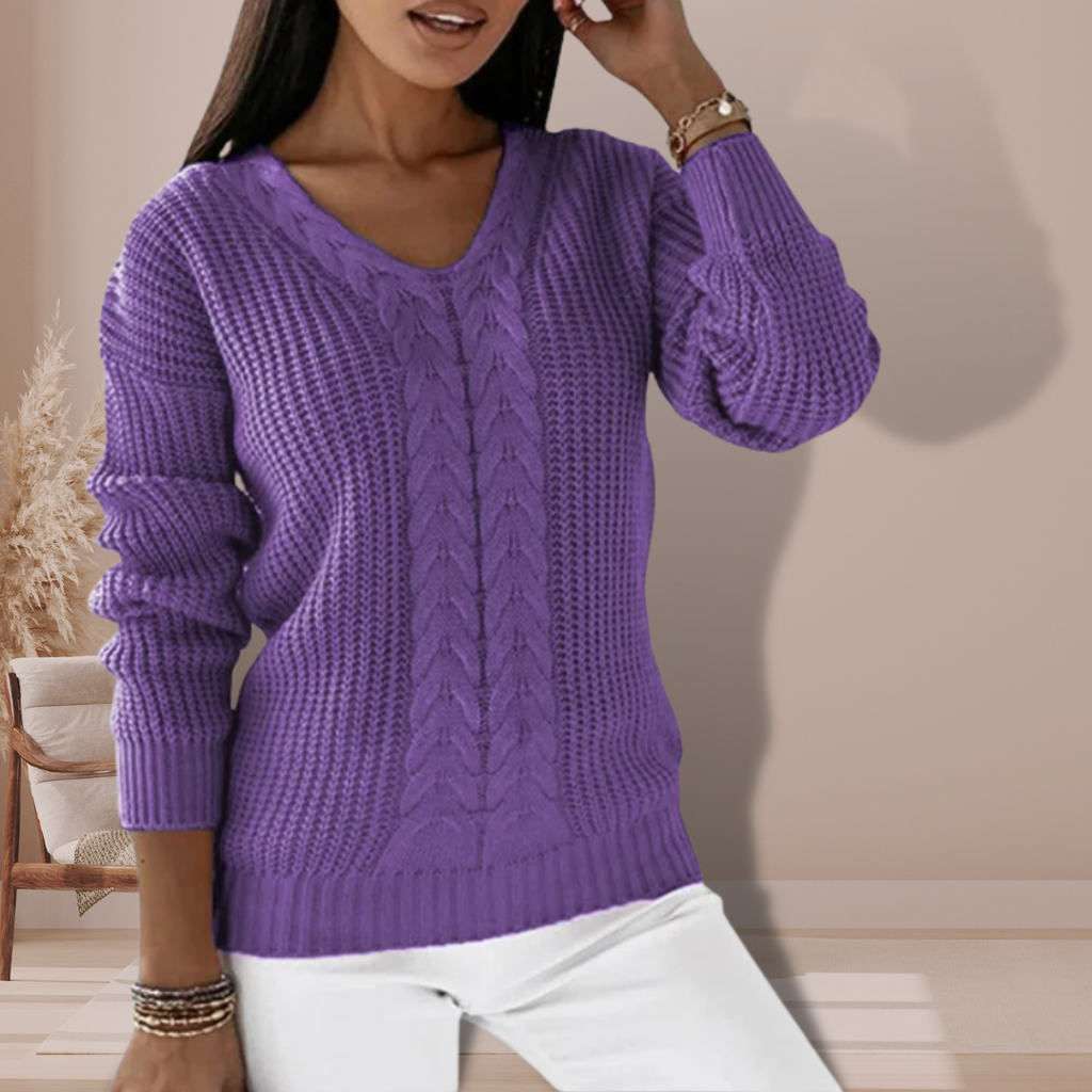 Gracefully Designed Sweater