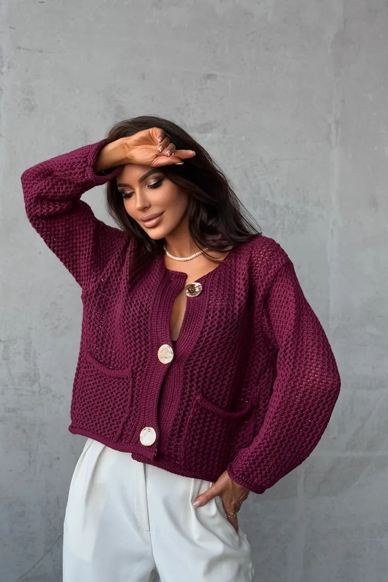 Chunky Cardigan Sweater