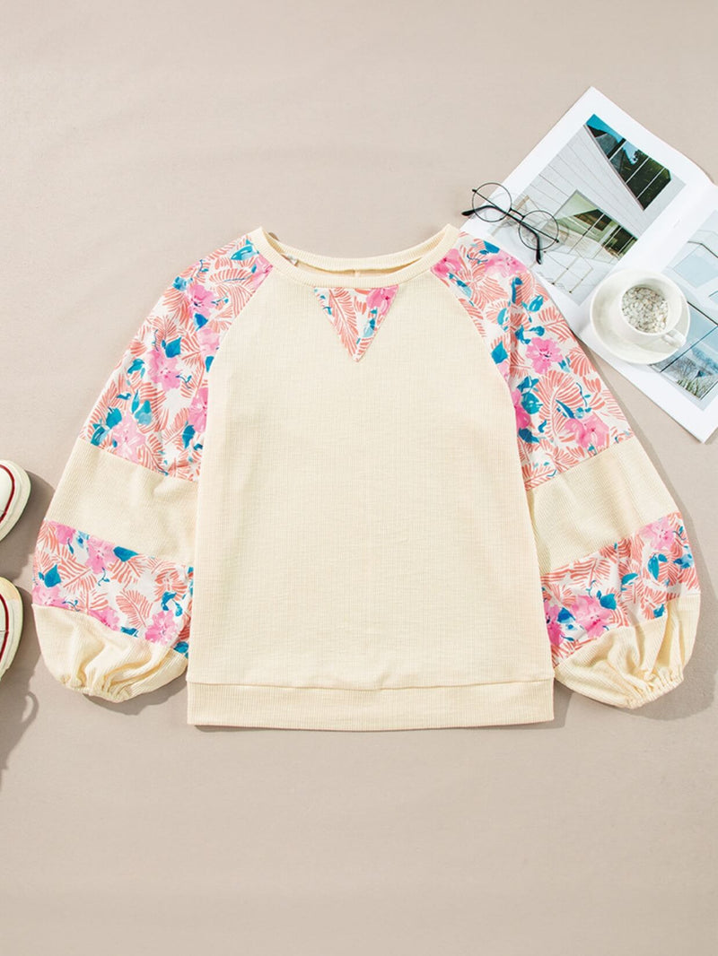 Blooming Spring Belle Sleeve Sweater