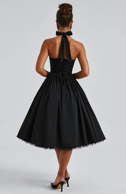 Monaco Grace Corset Midi Dress