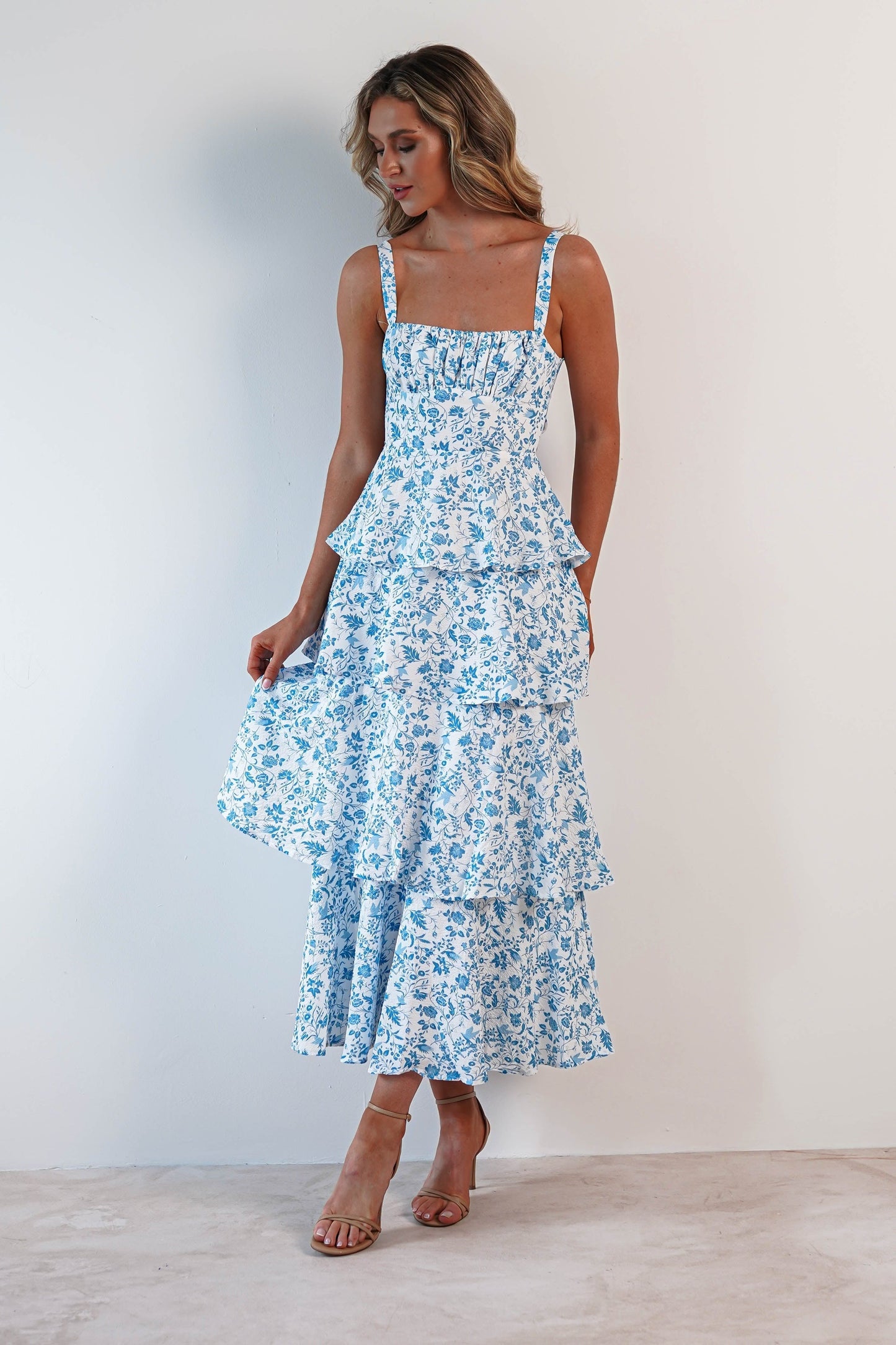 Solaramist™ Ruffle Midi Dress — Step Into Irresistible Confidence That Commands Every Eye