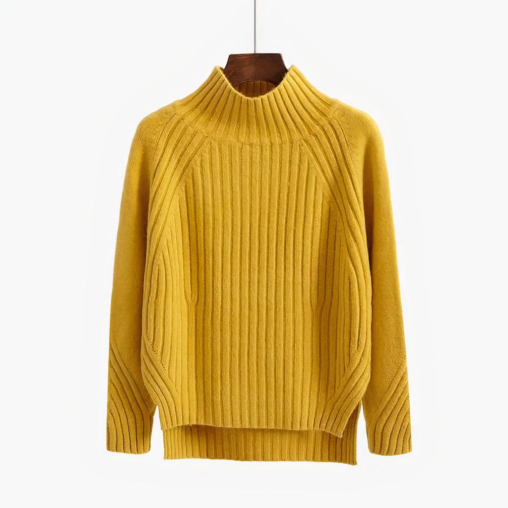 Nuria® | Round neck knitted sweater
