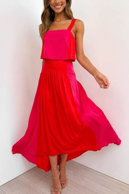 Color Matching Two-piece Set