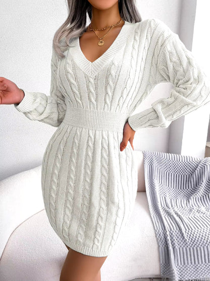 Pullover Sweater Dress 15