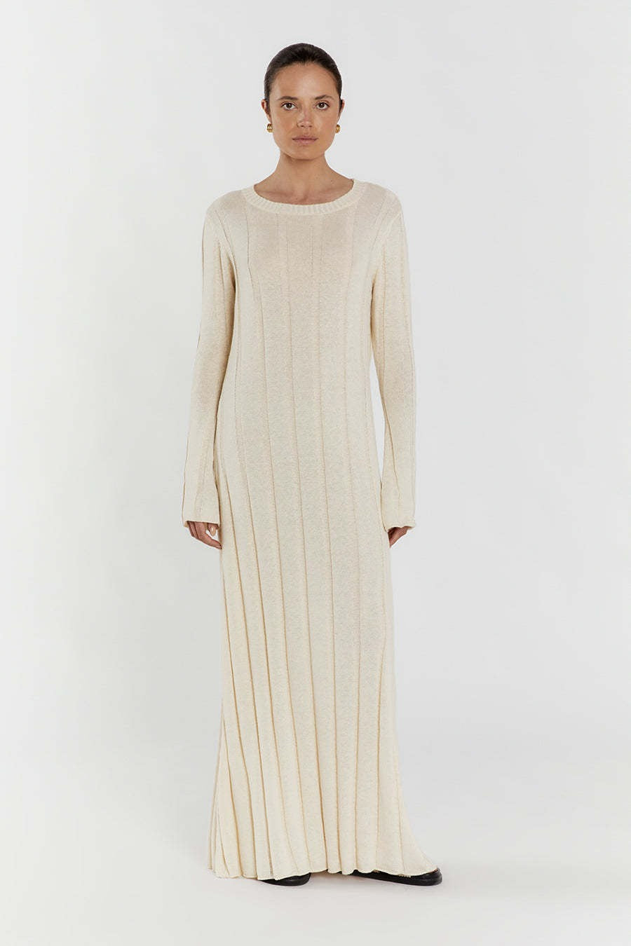 A Line Maxi Sweater Dress