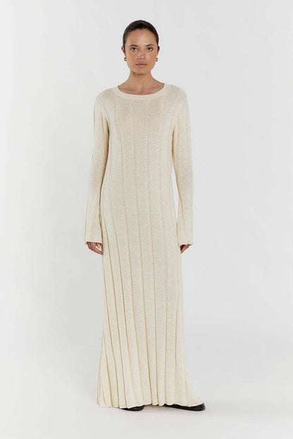 A Line Maxi Sweater Dress
