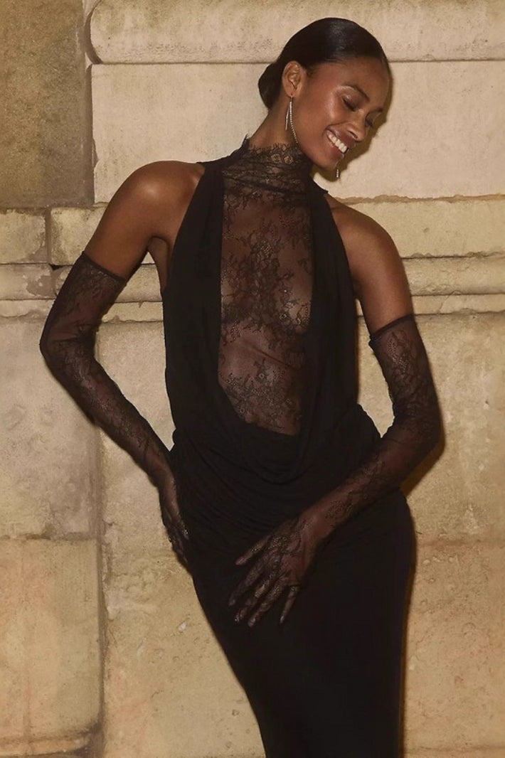 Cut Out Bodycon Maxi Dress