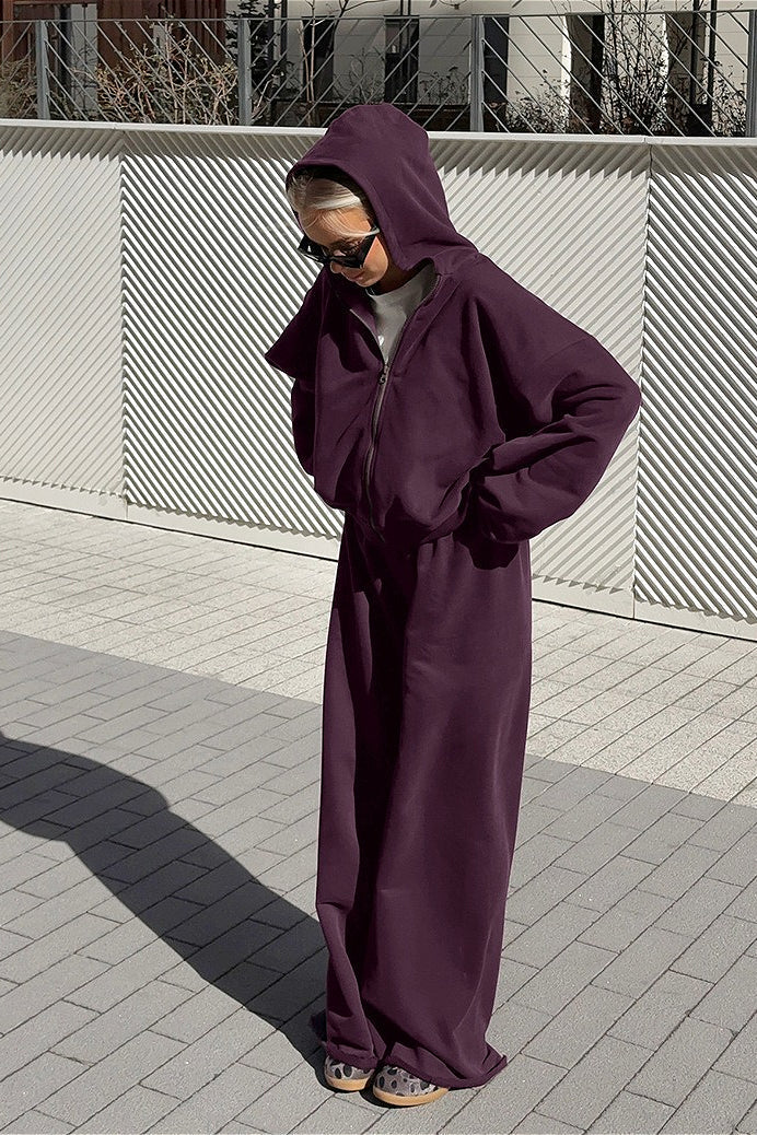 Hooded Sweatshirt and Jogger Two Piece Set