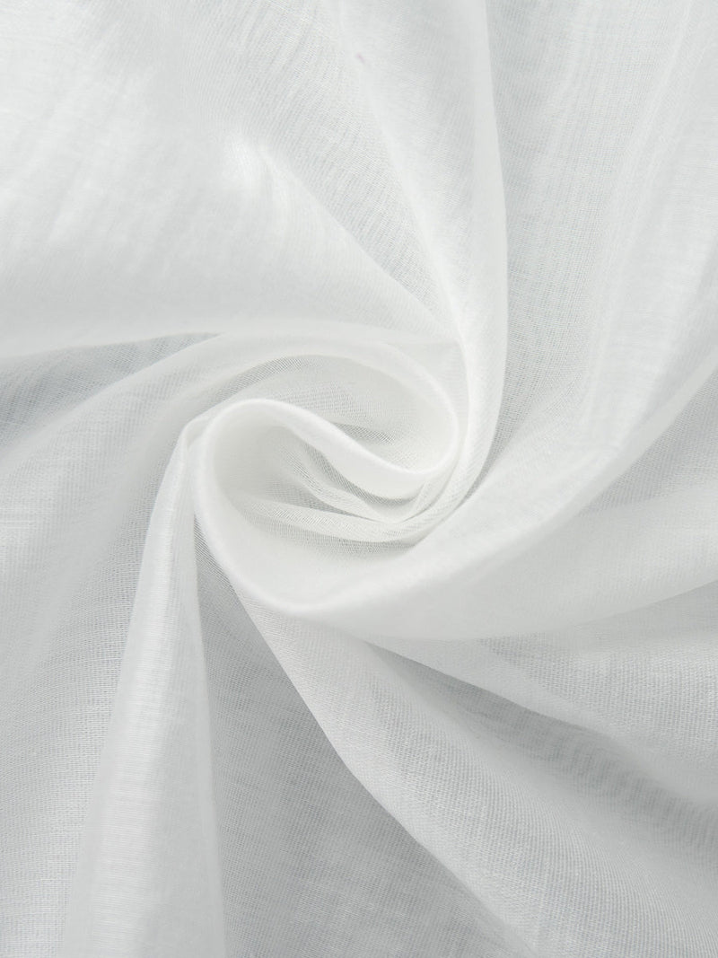 Satin Balloon Sleeve Blouse