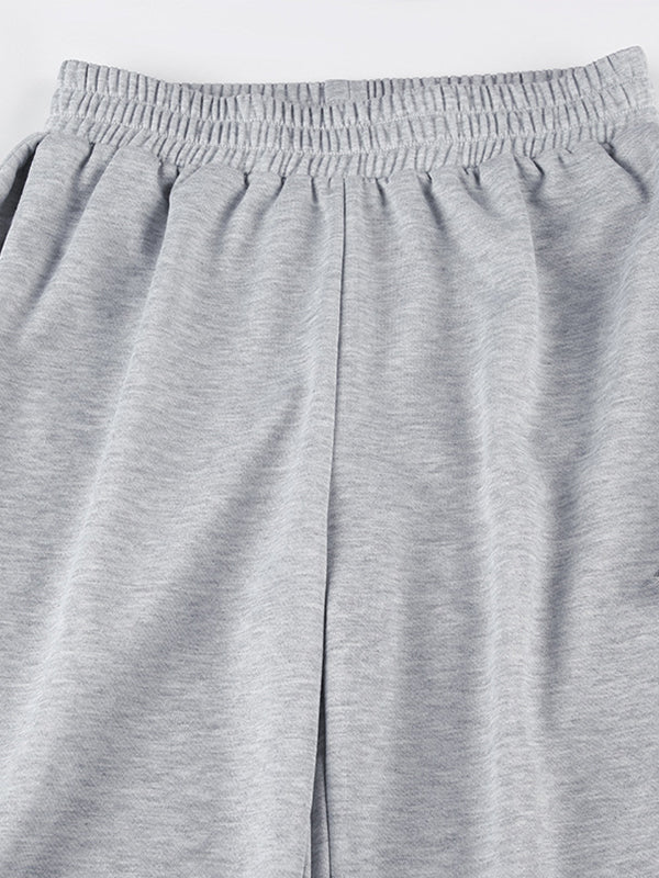 Grey Street Side Bow Tie Sweatpants
