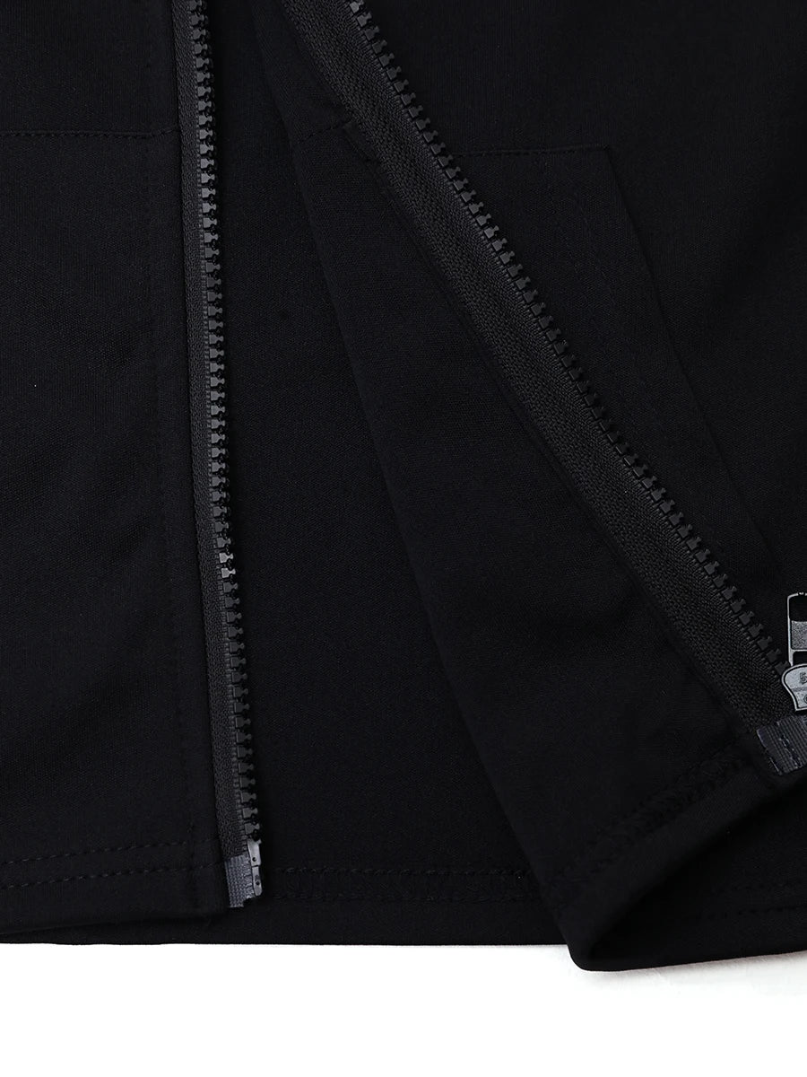 Spring Two Piece Sets Outfits Hooded Collar Zipper Design Long Sleeve Tracksuit With Kangaroo Pocket