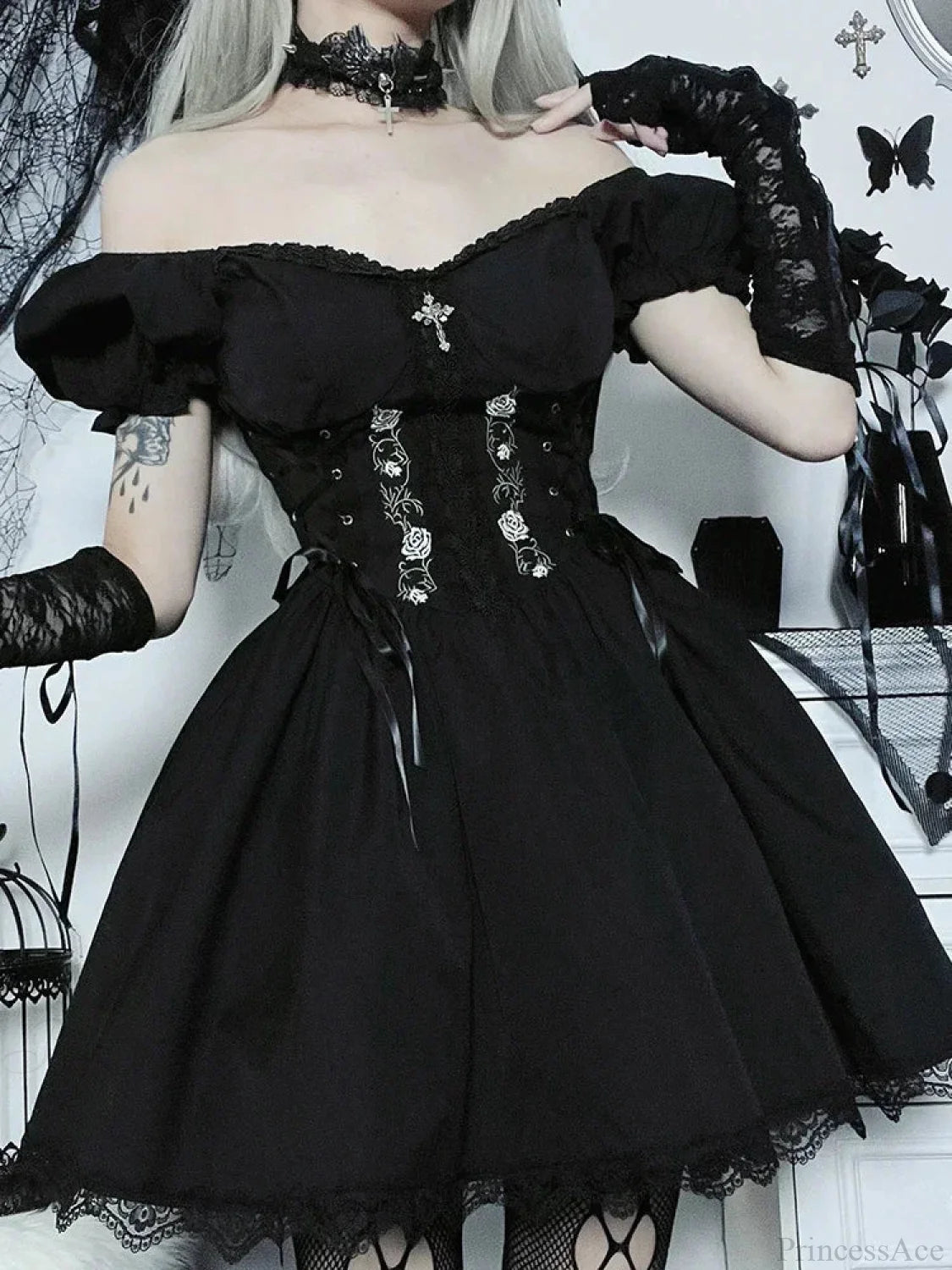 Dark Bandage Corset Small Dress