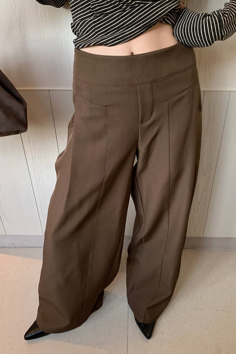 Pleated Wide Pants