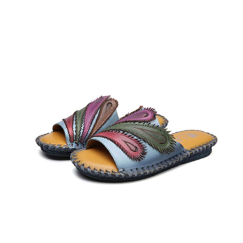 Style Flat Bottom Beach Slippers