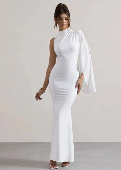 One-shoulder Maxi Dress
