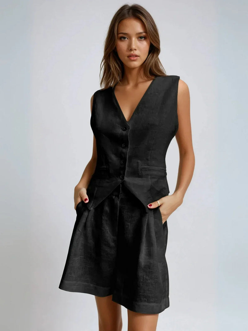 Always Vest & Shorts Matching Suit