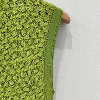Sleeveless Knit Long Dress - Summer