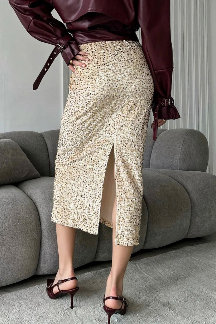 Sequin Unique Skirt