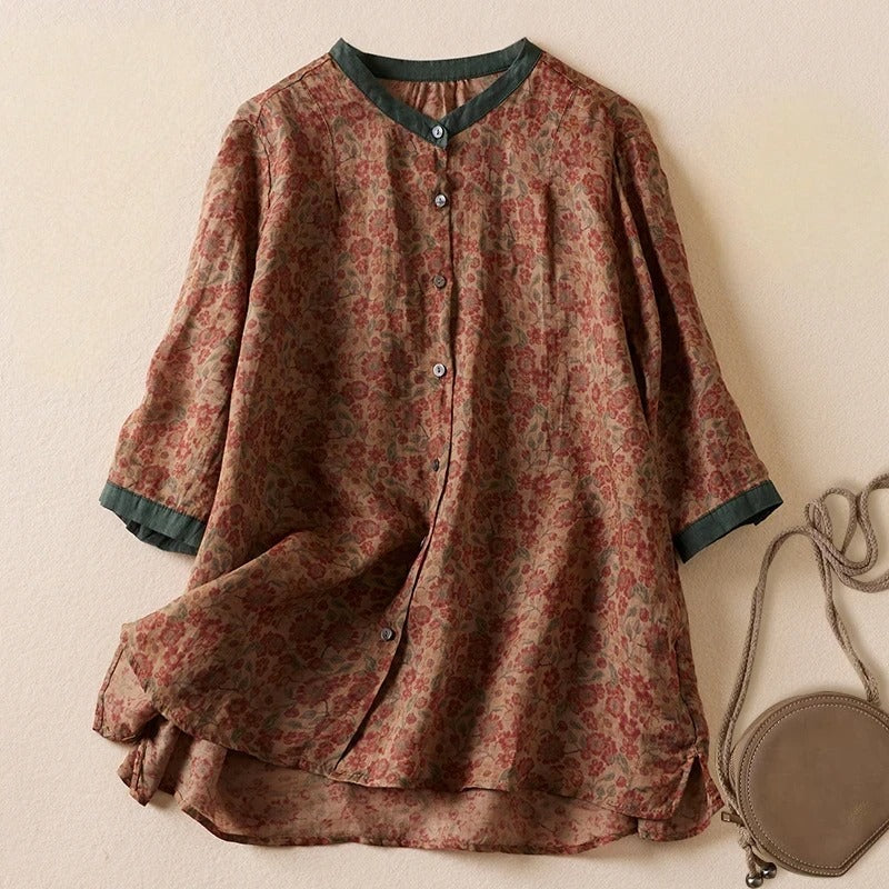 Avelaire™ Linen Blouse — Float Through Your Day in Effortless, Breathable Elegance
