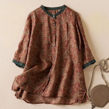 Avelaire™ Linen Blouse — Float Through Your Day in Effortless, Breathable Elegance